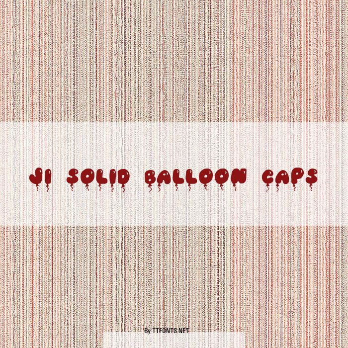 JI Solid Balloon Caps example